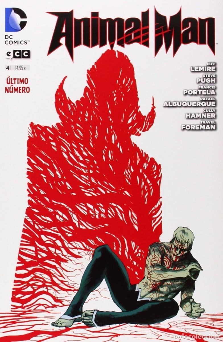 C&oacute;mics: Animal Man n&ordm; 4 - ECC / DC Comics - &Uacute;ltimo n&uacute;mero - Jeff Lemire - Foto 2
