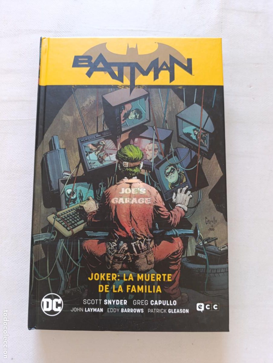 C&oacute;mics: BATMAN - JOKER: LA MUERTE DE LA FAMILIA - NUEVO UNIVERSO PARTE 4 - DC - ECC - TAPA DURA (316)