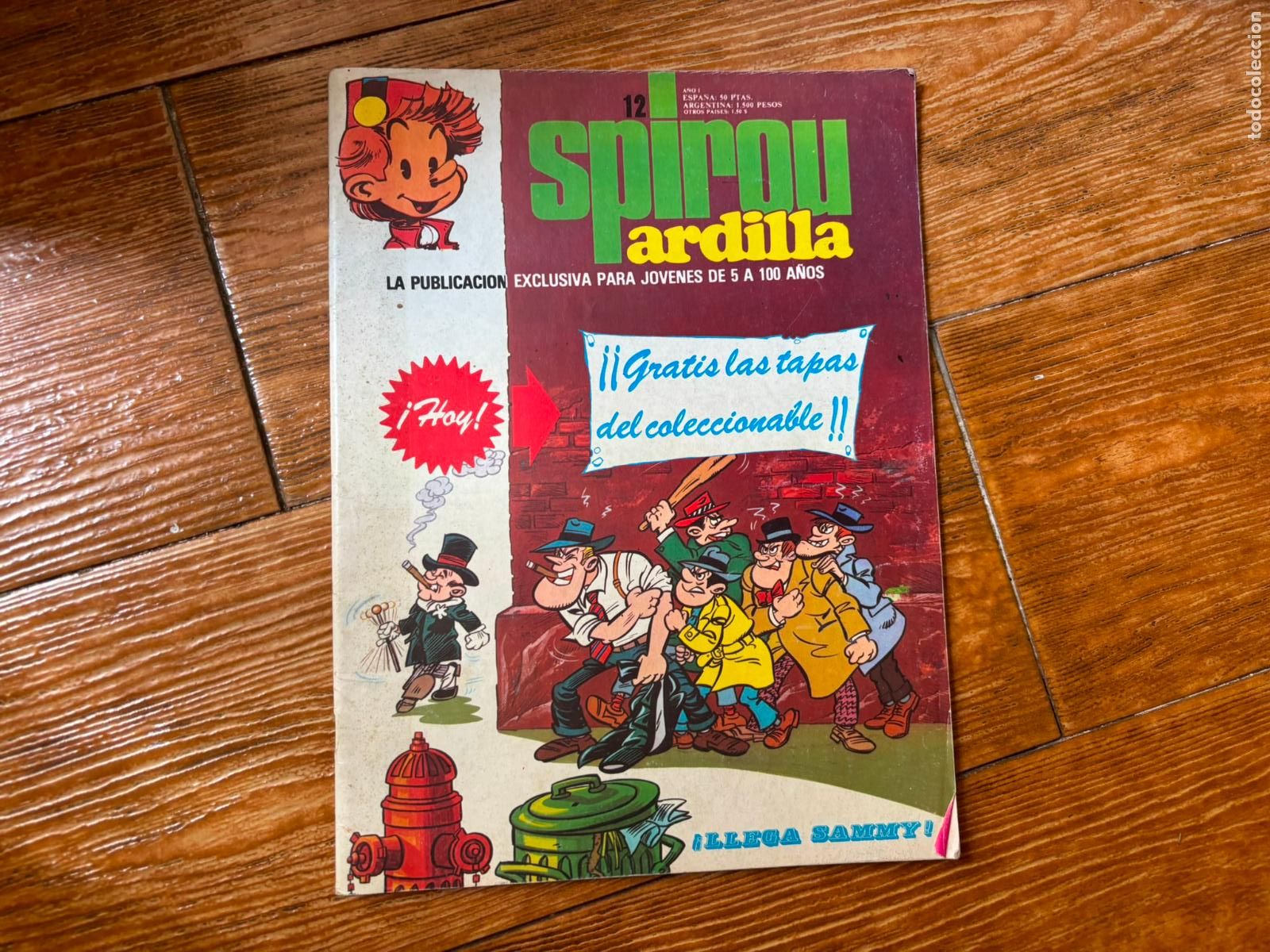 C&oacute;mics: SPIROU ARDILLA - N&ordm; 12 TAPAS PARA QUENA Y SACRAMUS MAGO OSA MAYOR EDITORA MUNDIS, 1980