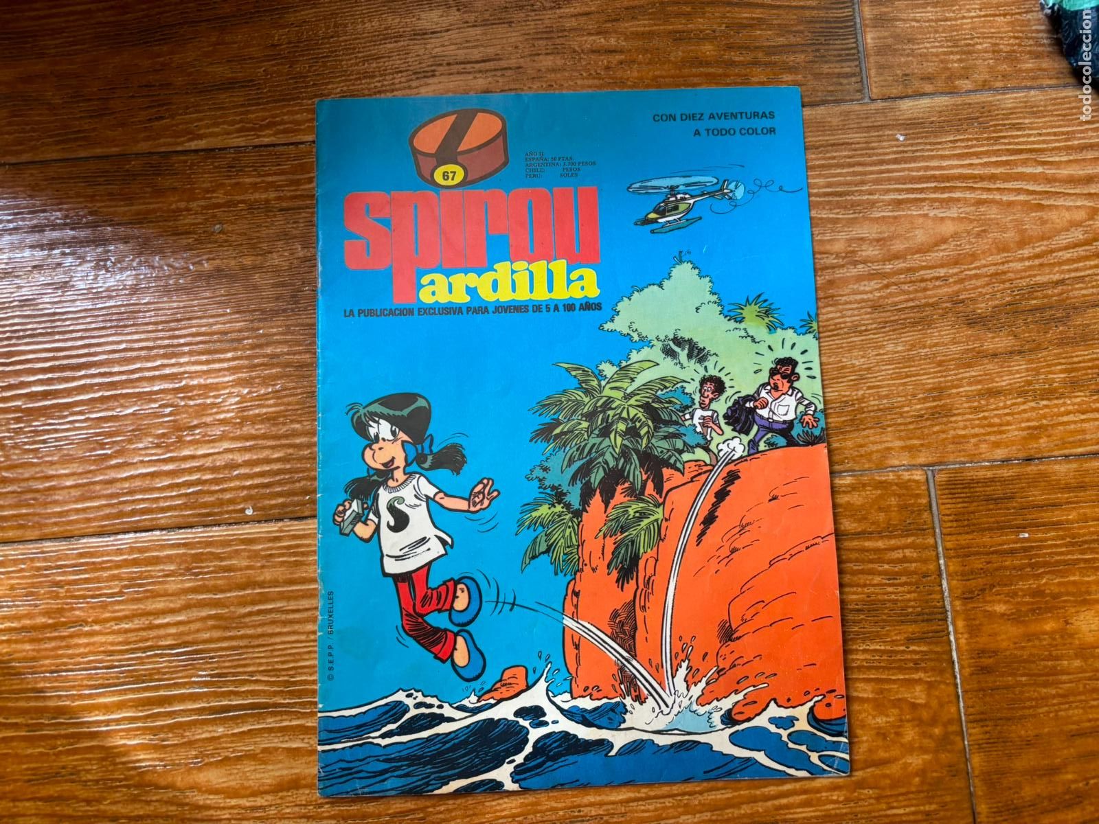 C&oacute;mics: SPIROU ARDILLA - N&ordm; 67 EDITORA MUNDIS, 1980
