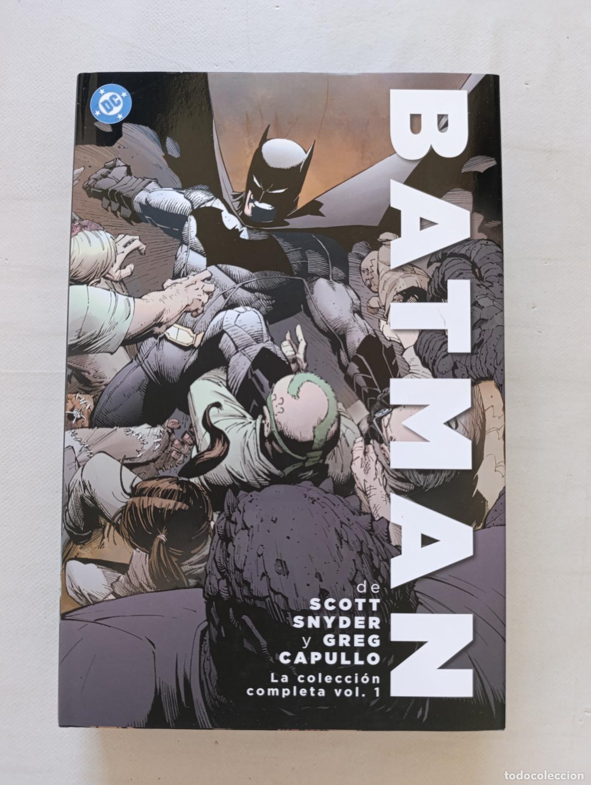 C&oacute;mics: BATMAN - LA COLECCION COMPLETA VOL. 1 - DE SCOTT SNYDER Y GREG CAPULLO - DC - PANINI - TAPA DURA (K2