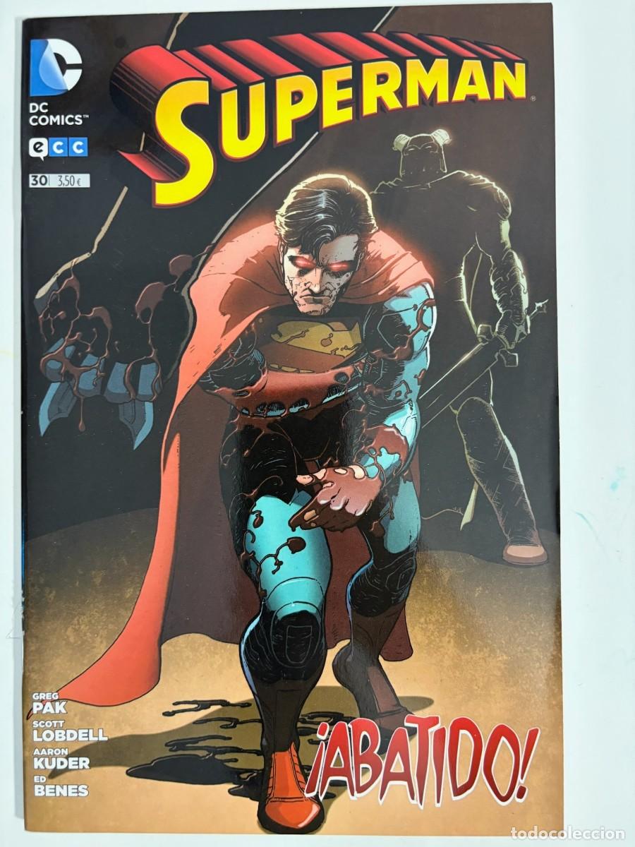 C&oacute;mics: Superman n&ordm; 30 &iexcl;Abatido! - ECC / DC Comics - Foto 1