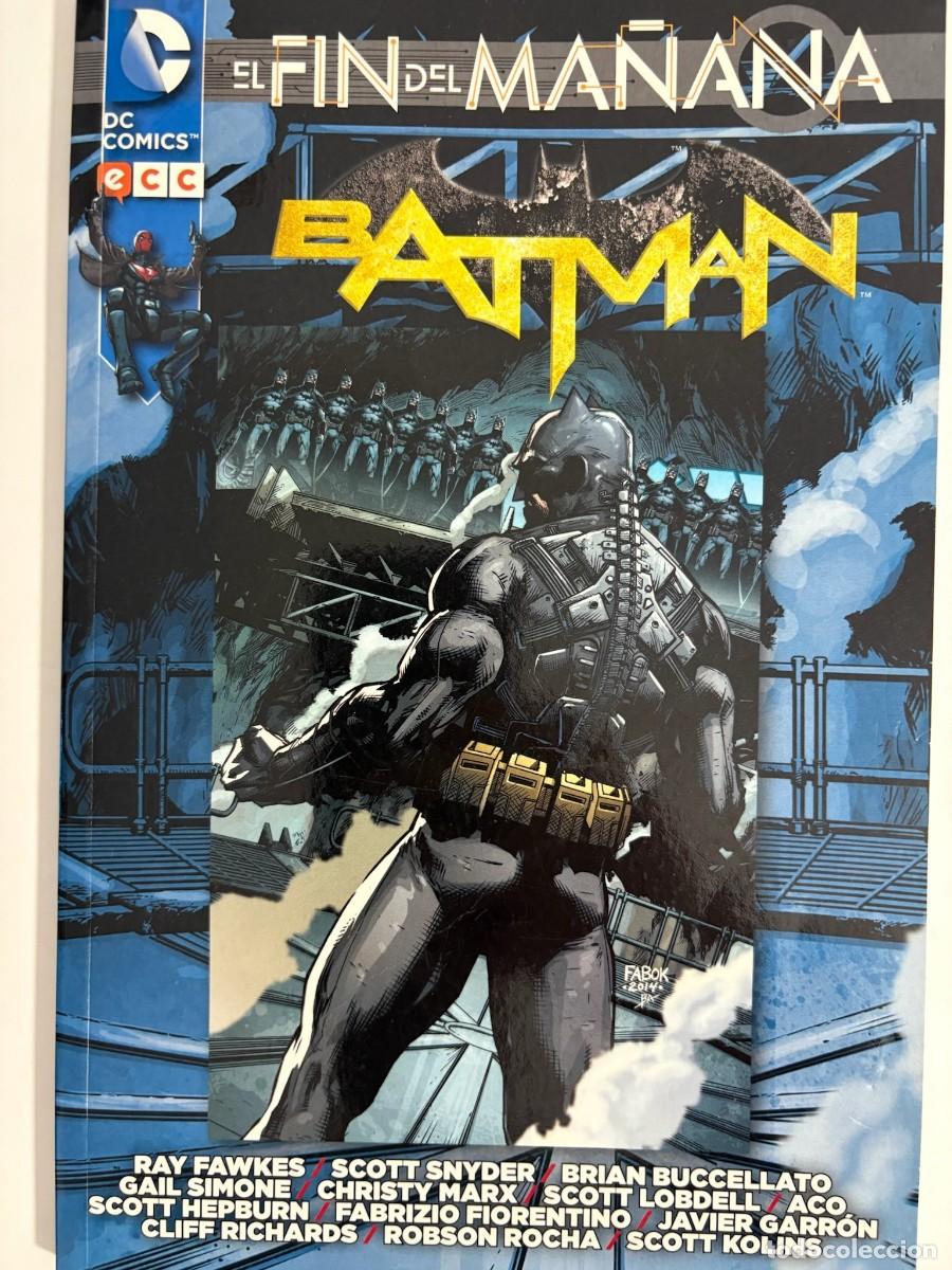 C&oacute;mics: Batman El Fin del Ma&ntilde;ana - ECC DC Comics