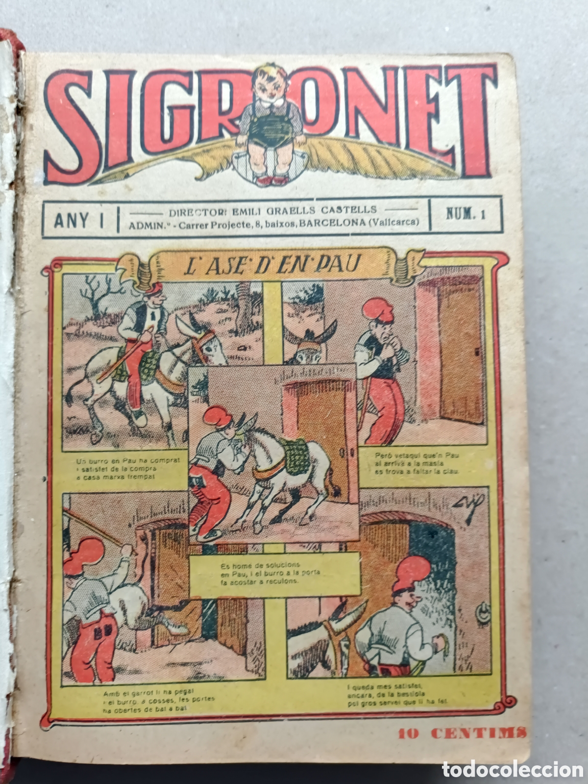 C&oacute;mics: Sigronet primers 43 n&uacute;meros corresponents al primer any
