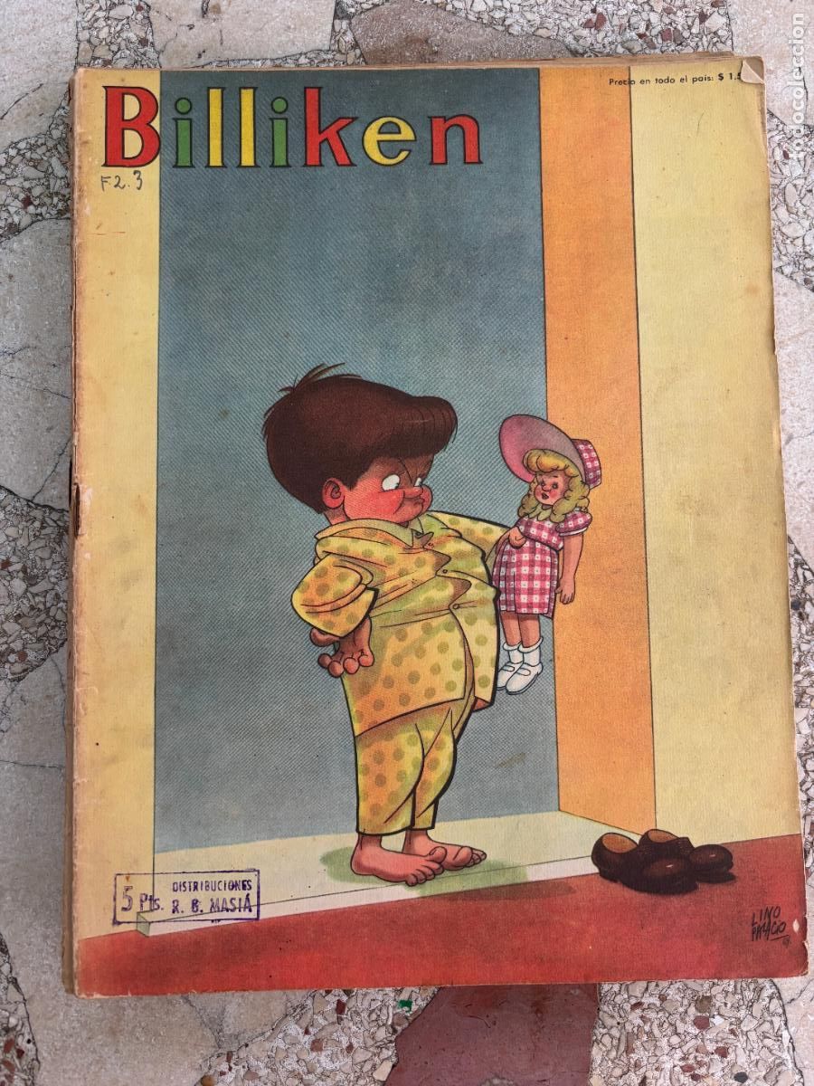 C&oacute;mics: BILLIKEN N&ordm; 1829 A&Ntilde;O 1955. LINDA MIRANDA. PORTADA DE LINO PALACIO