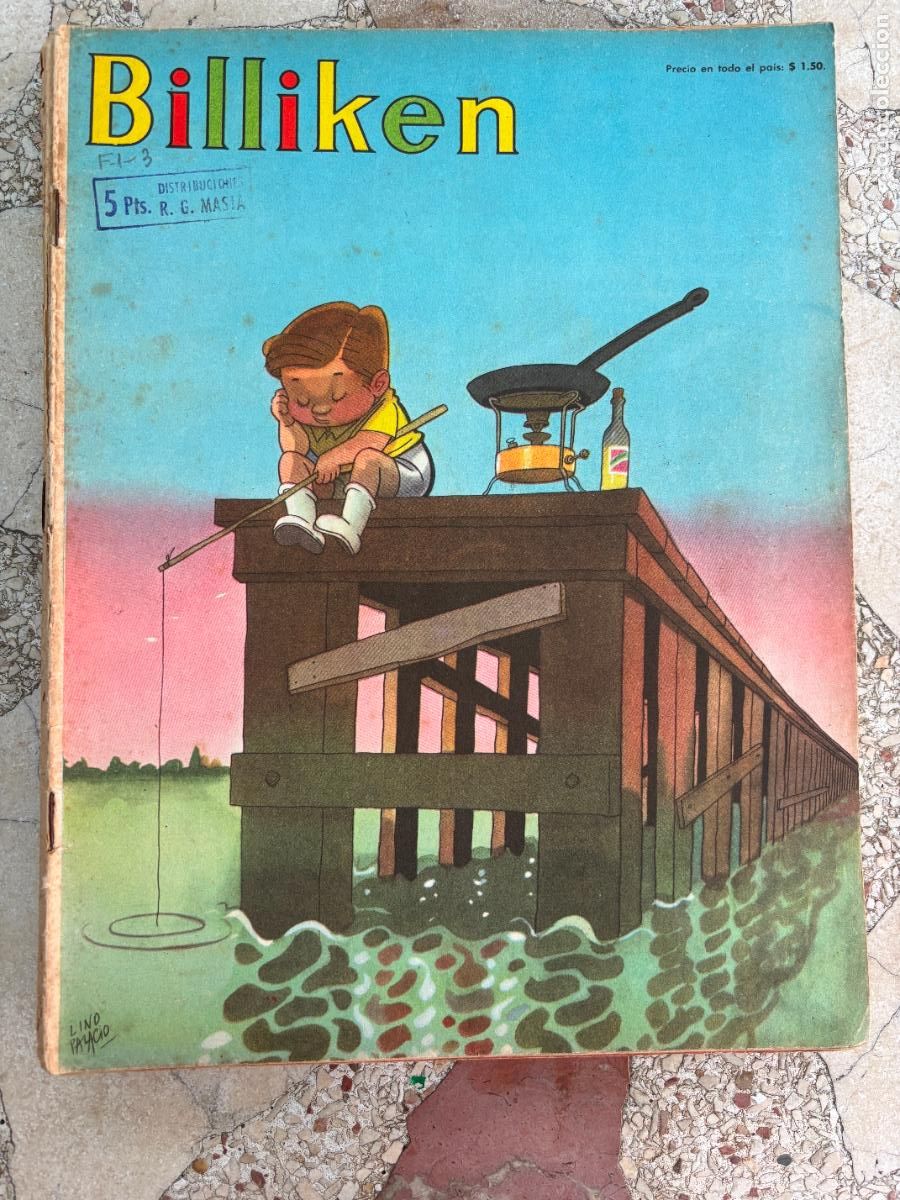 C&oacute;mics: BILLIKEN N&ordm; 1835 A&Ntilde;O 1955. CAPIT&Aacute;N TIM. FAMILIA CONEJ&Iacute;N. PORTADA DE LINO PALACIO