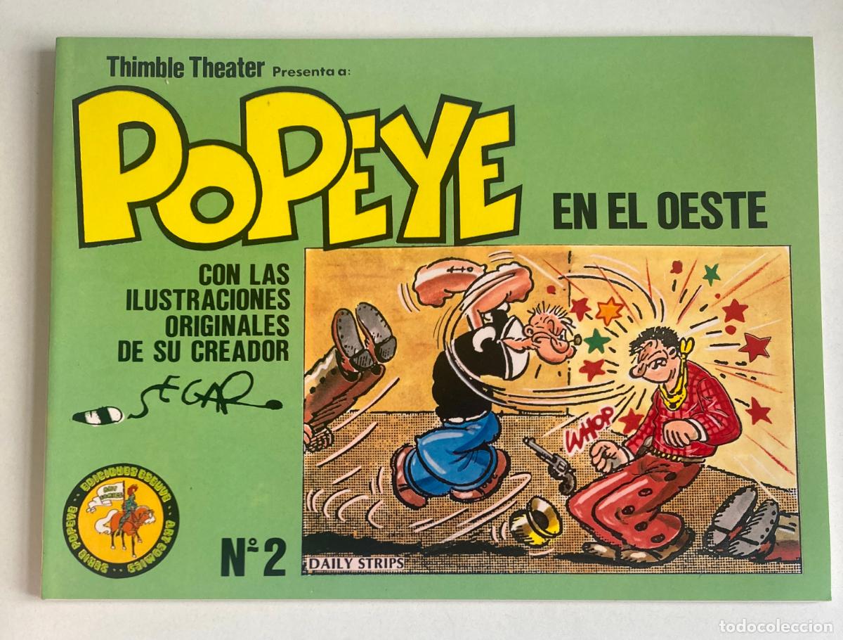 C&oacute;mics: POPEYE COMPLETA 3 TOMOS - SEGAR - EDICIONES ESEUVE - ART COMICS - Foto 2