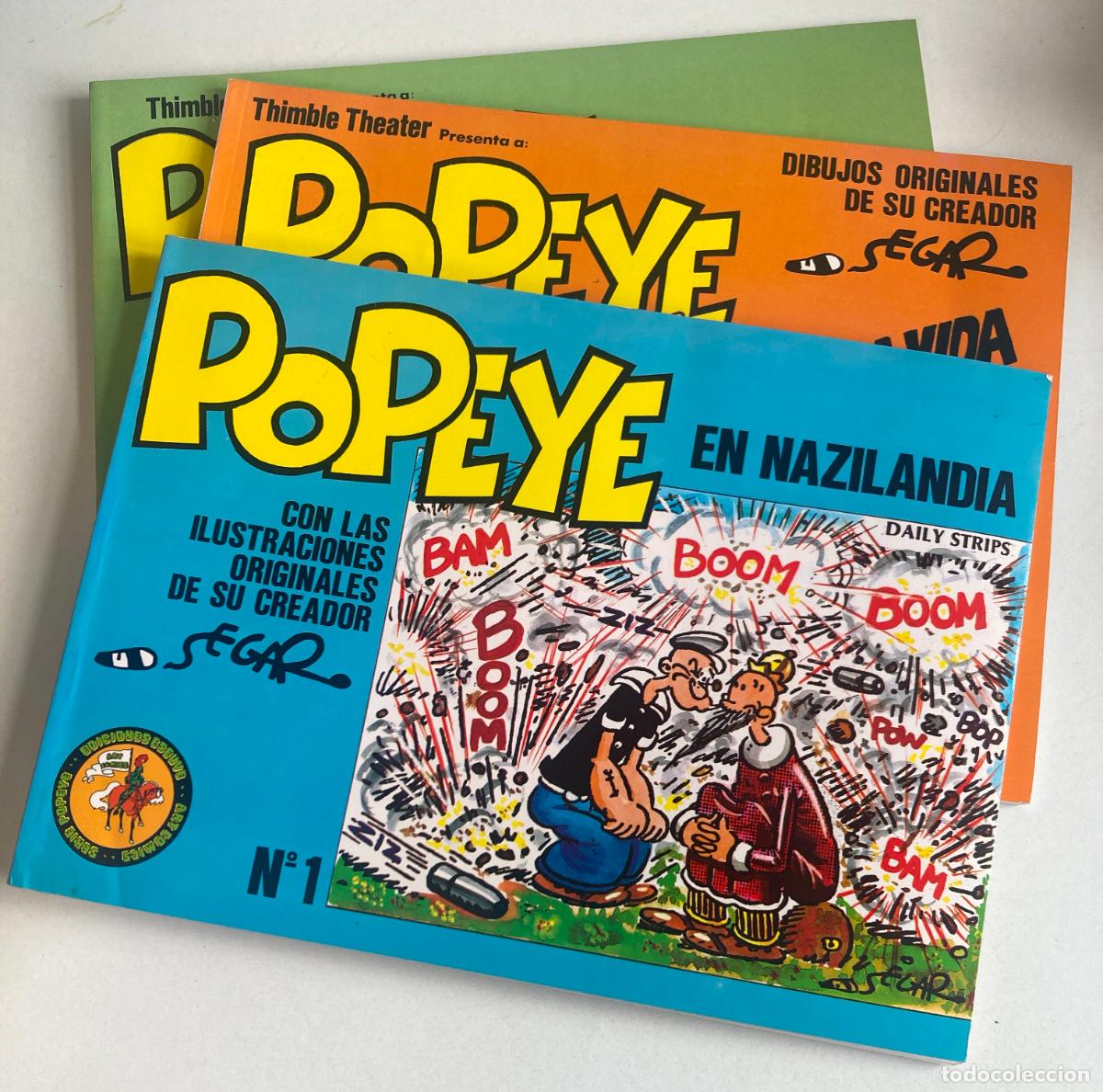 C&oacute;mics: POPEYE COMPLETA 3 TOMOS - SEGAR - EDICIONES ESEUVE - ART COMICS