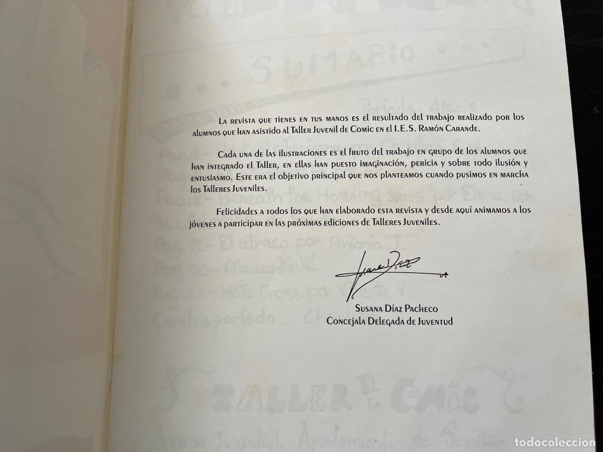 C&oacute;mics: VALHALLA REVISTA DE C&Oacute;MIC DEL INSTITUTO DE SEVILLA RAMON CARANDE - a&ntilde;o 2000 - Foto 8