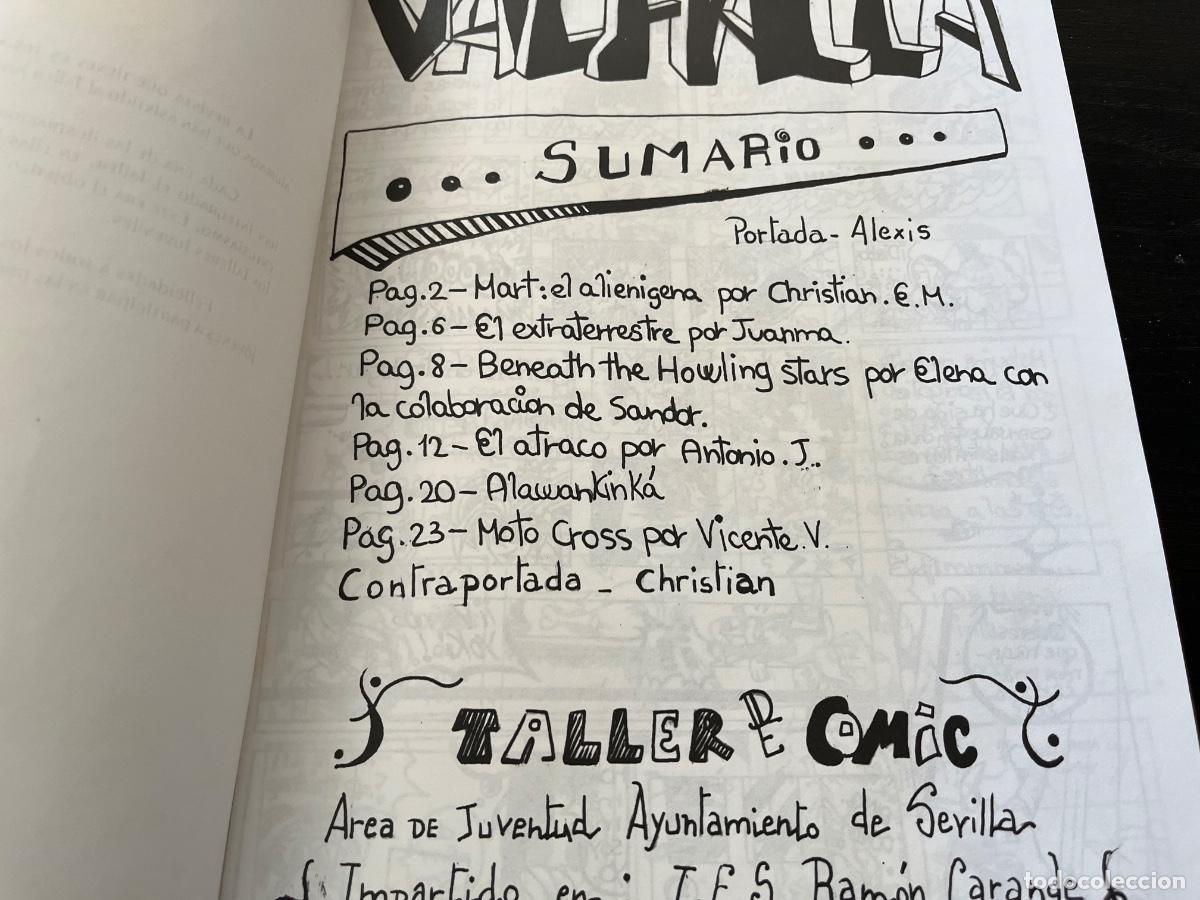 C&oacute;mics: VALHALLA REVISTA DE C&Oacute;MIC DEL INSTITUTO DE SEVILLA RAMON CARANDE - a&ntilde;o 2000 - Foto 10