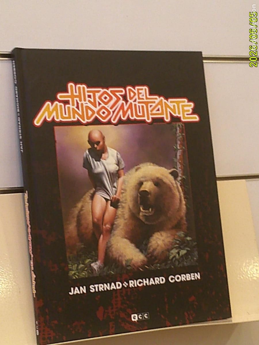 C&oacute;mics: HIJOS DEL MUNDO MUTANTE RICHARD CORBEN TOMO TAPA DURA - ECC