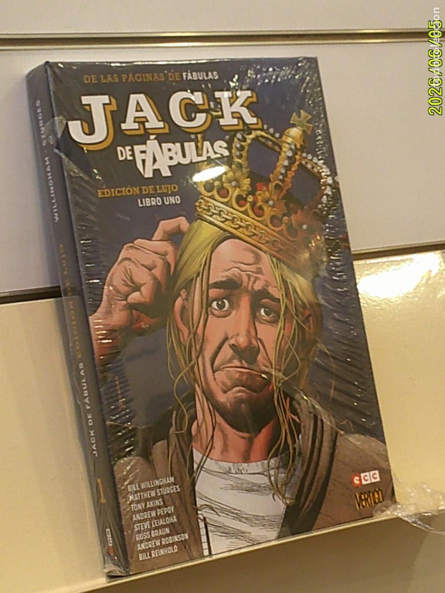 C&oacute;mics: JACK DE FABULAS EDICION DE LUJO LIBRO UNO TOMO TAPA DURA - ECC OFERTA