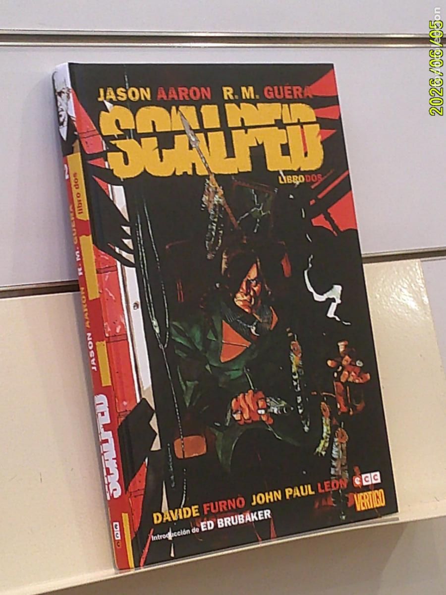 C&oacute;mics: SCALPED LIBRO DOS JASON AARON TOMO TAPA DURA VERTIGO - ECC OFERTA