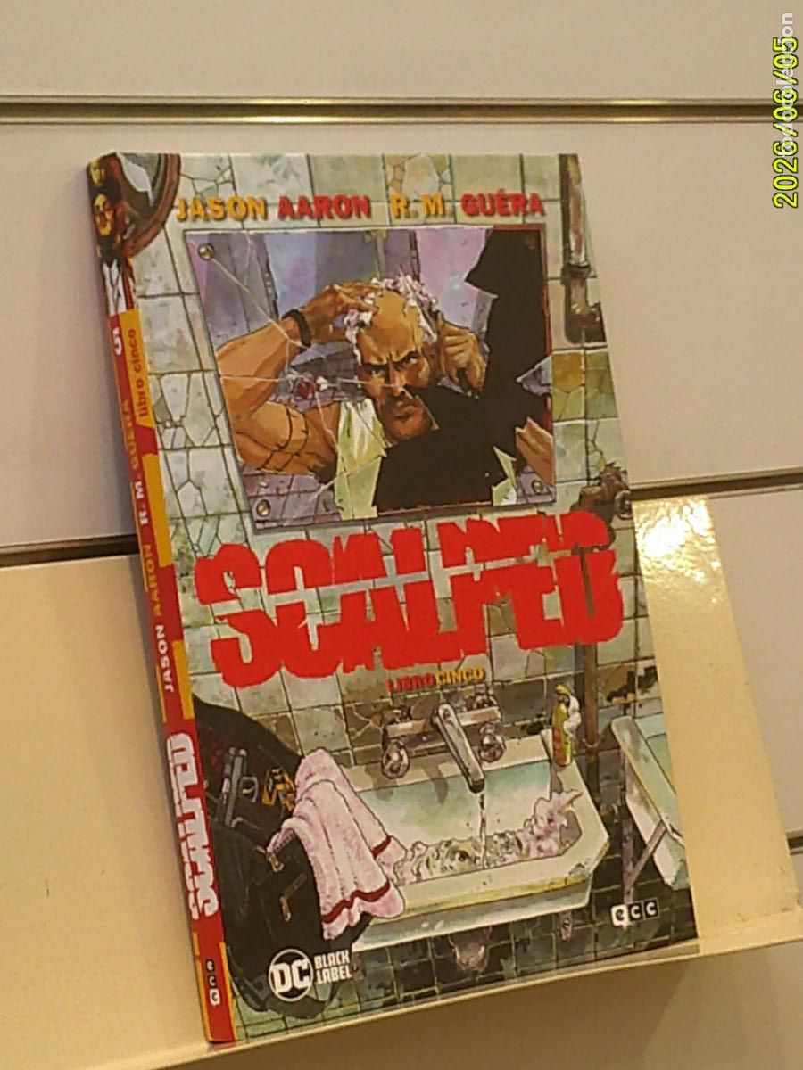 C&oacute;mics: SCALPED LIBRO CINCO JASON AARON TOMO TAPA DURA VERTIGO DC BLACK LABEL - ECC OFERTA