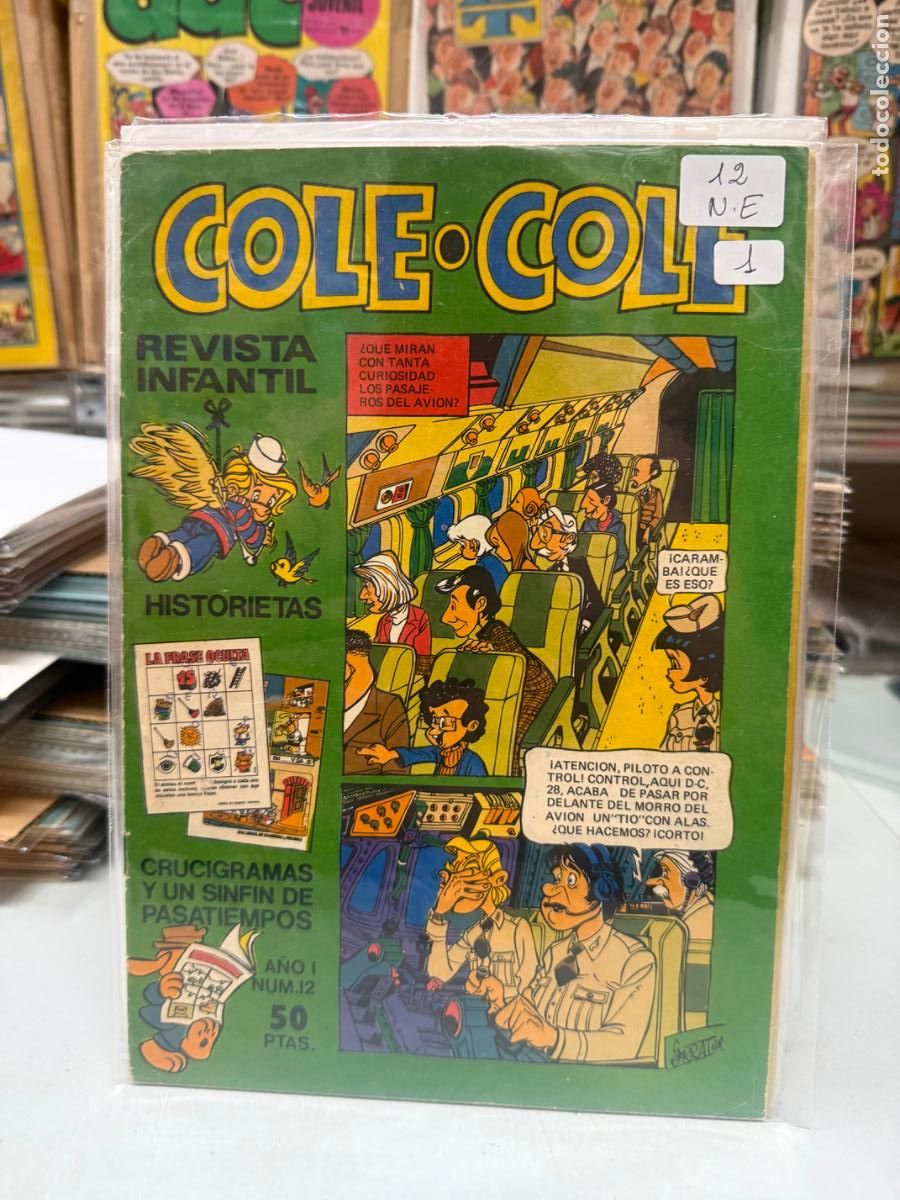 C&oacute;mics: cole cole editorial bruguera numero 12