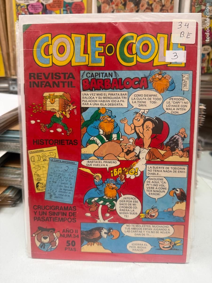 C&oacute;mics: cole cole editorial bruguera numero 34