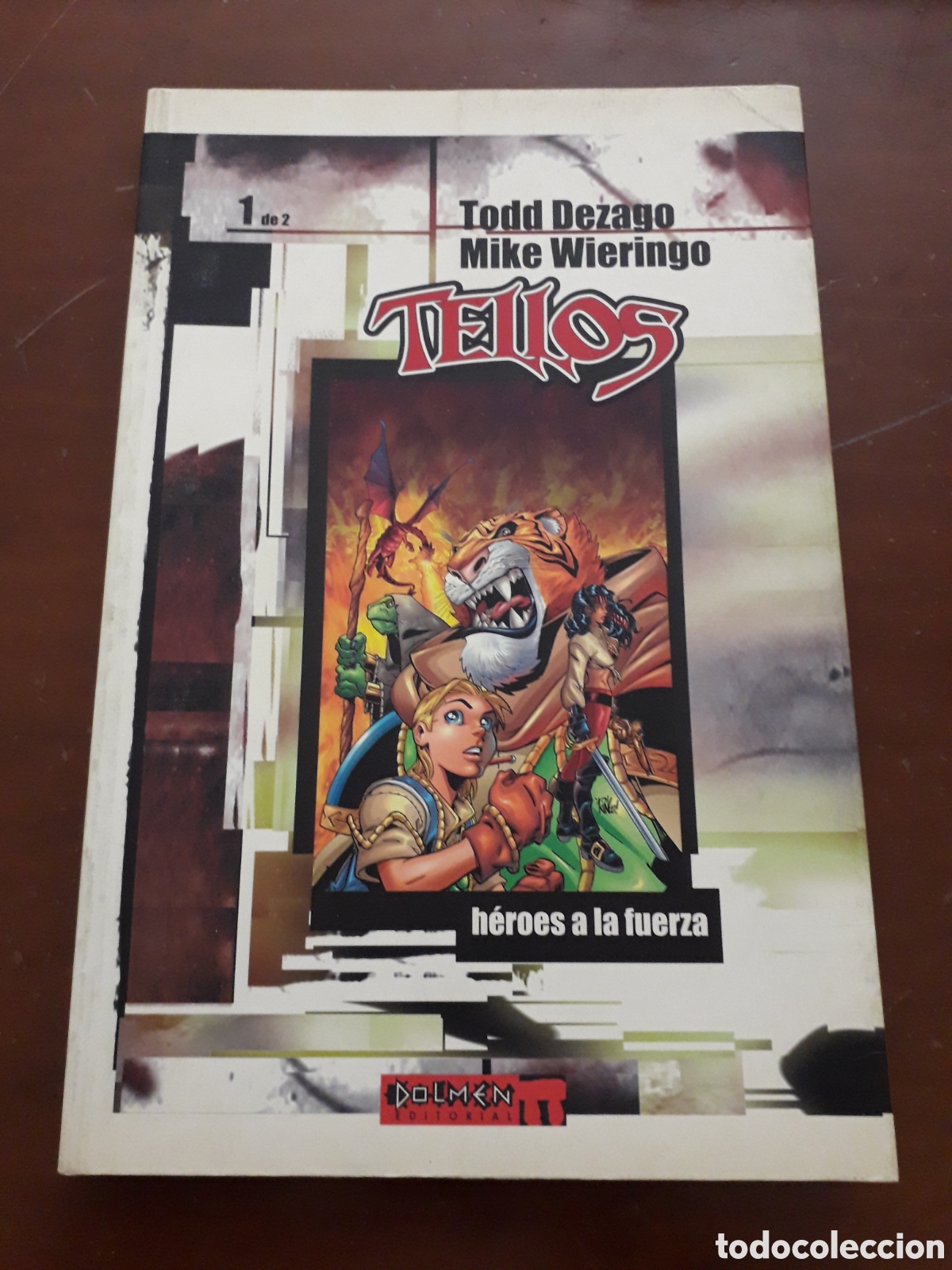 C&oacute;mics: TELLOS TOMO 1. H&Eacute;ROES A LA FUERZA. ED DOLMEN