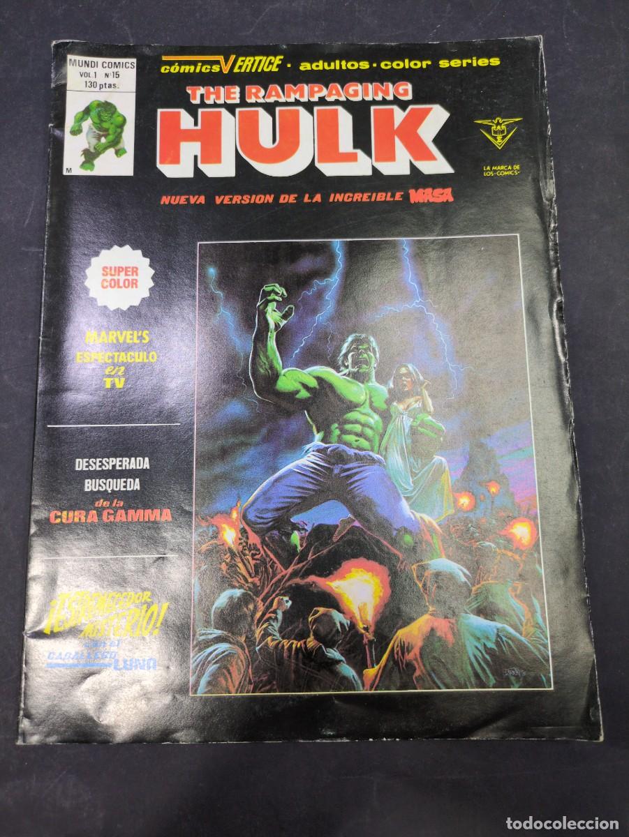 C&oacute;mics: THE RAMPAGING HULK Vol.1 n&ordm;15 Nuevo de distribuidora