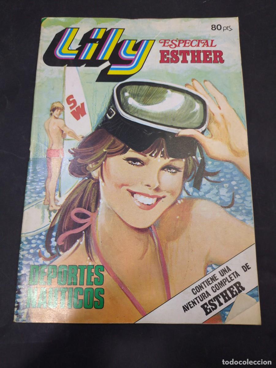 C&oacute;mics: lily especial esther deportes nauticos de 1980 - con poster de abba N 14