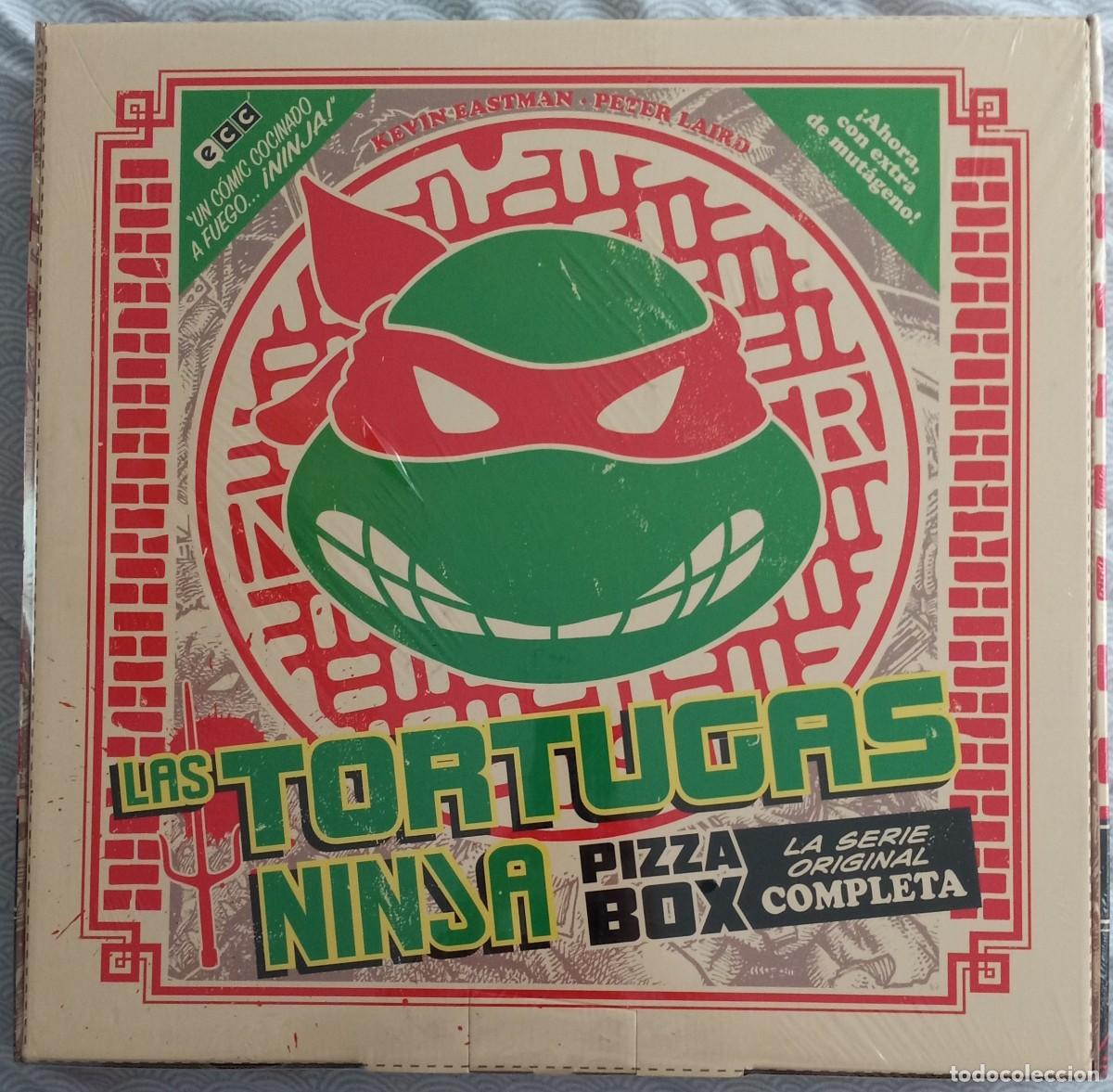 C&oacute;mics: LAS TORTUGAS NINJA: LA SERIE ORIGINAL COMPLETA (EDICI&Oacute;N PIZZA - PIZZA BOX) (ECC) NUEVO PRECINTADO