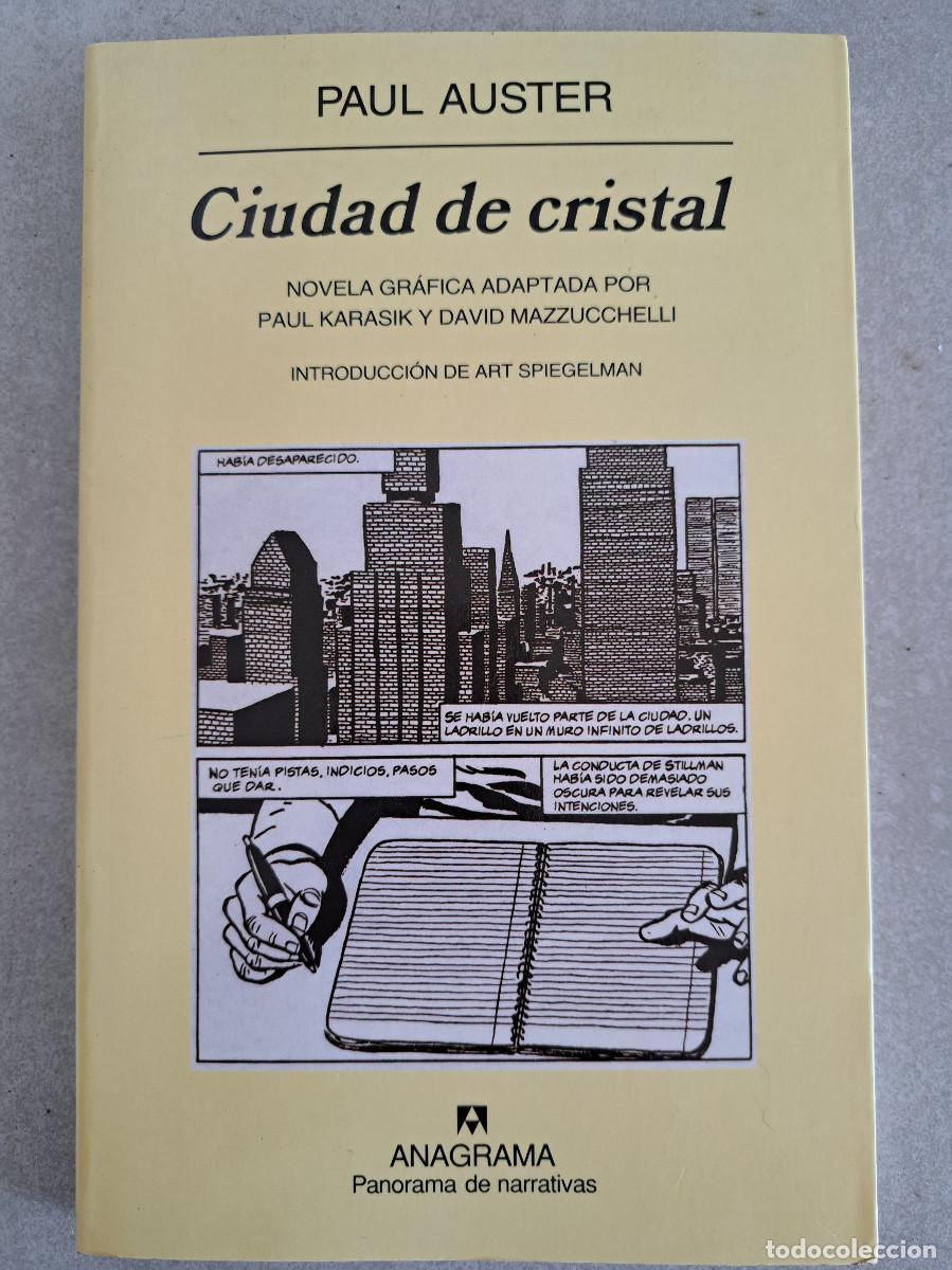 Comics: Ciudad de cristal Paul Auster Anagrama n&ordm;622