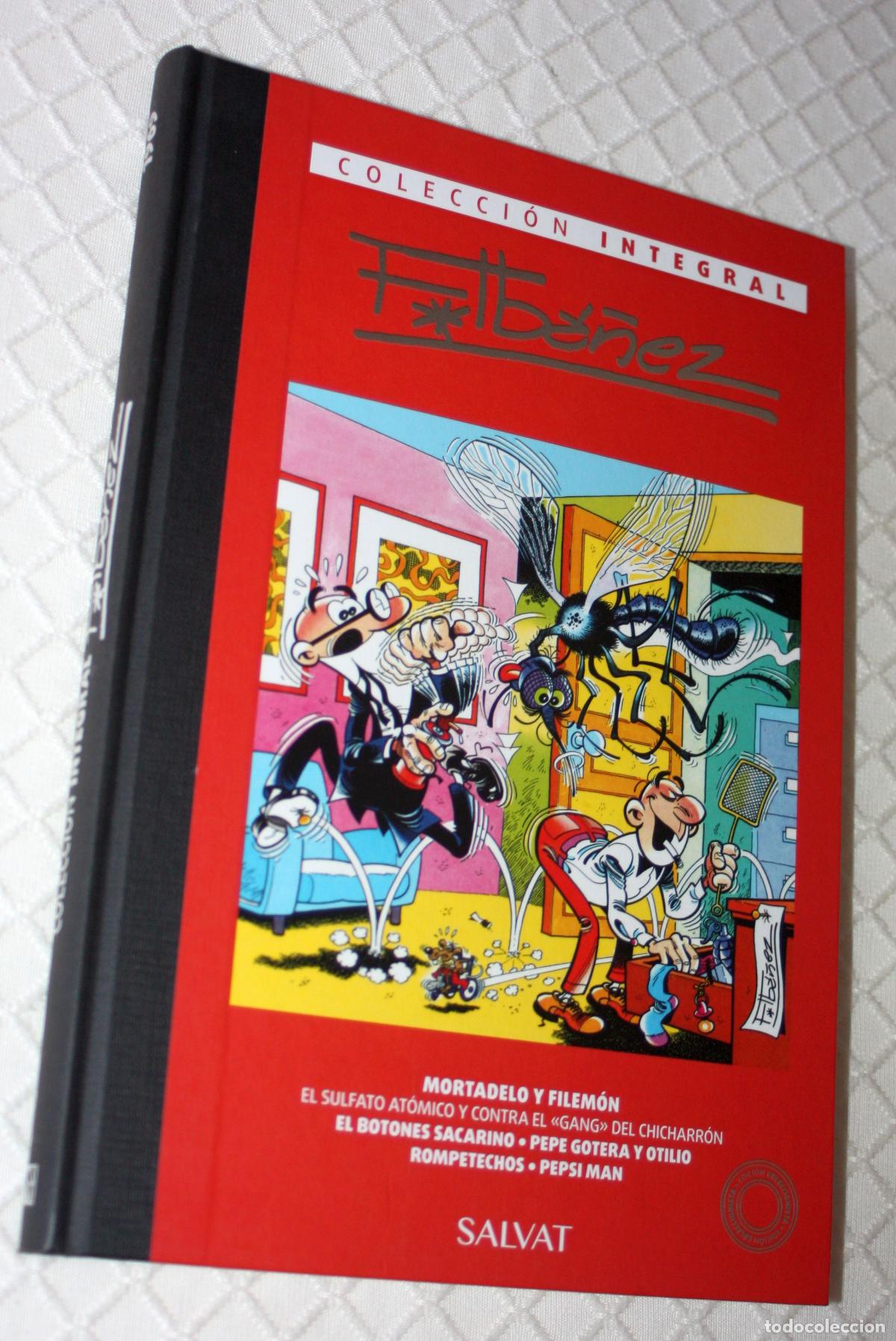 C&oacute;mics: Colecci&oacute;n Integral F.Ib&aacute;&ntilde;ez TOMO 01 ( 1969) ( SALVAT, MUY BUEN ESTADO)