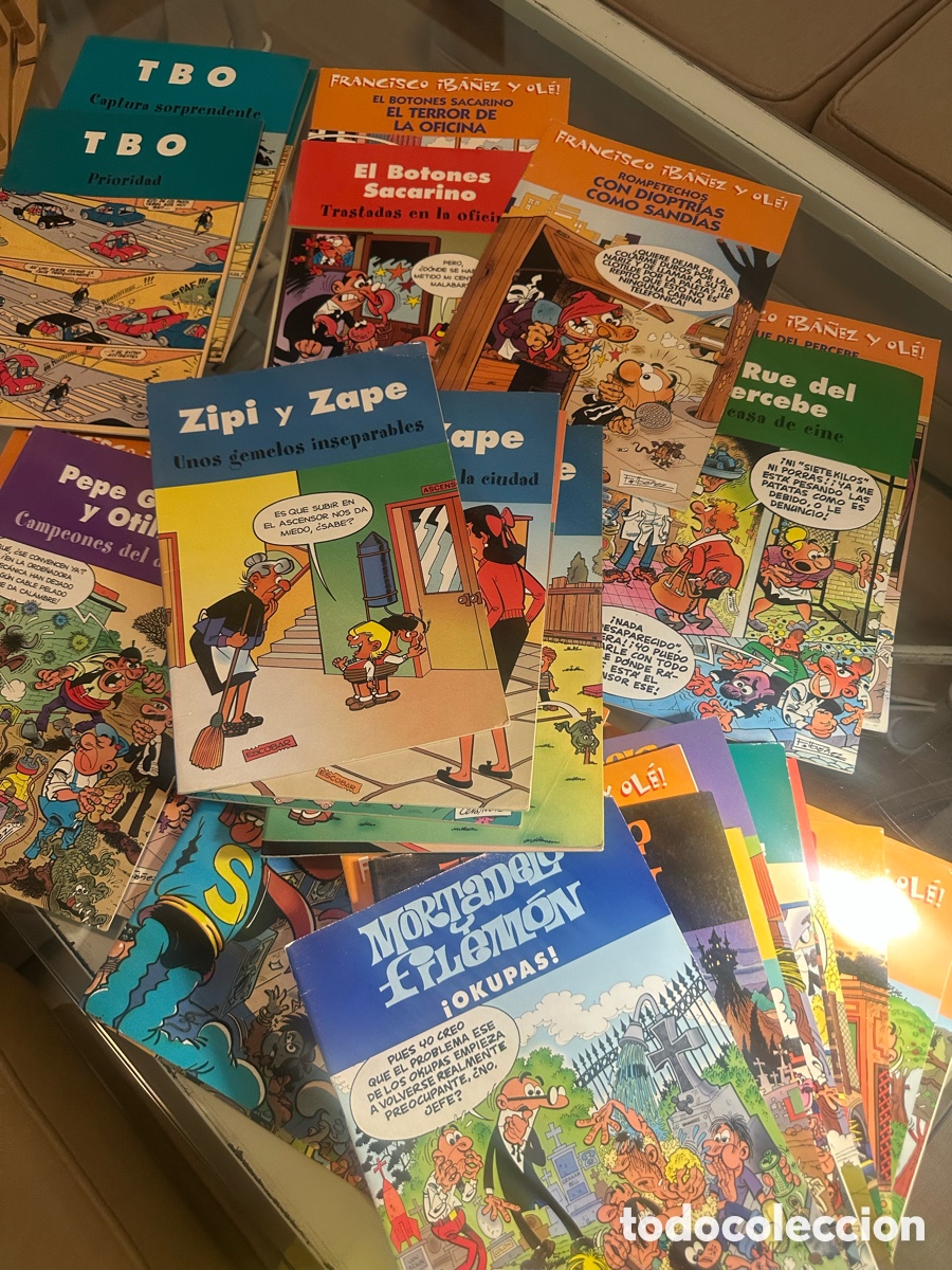 Comics : Lote 31 tebeos. Iba&ntilde;ez, Escobar ...
