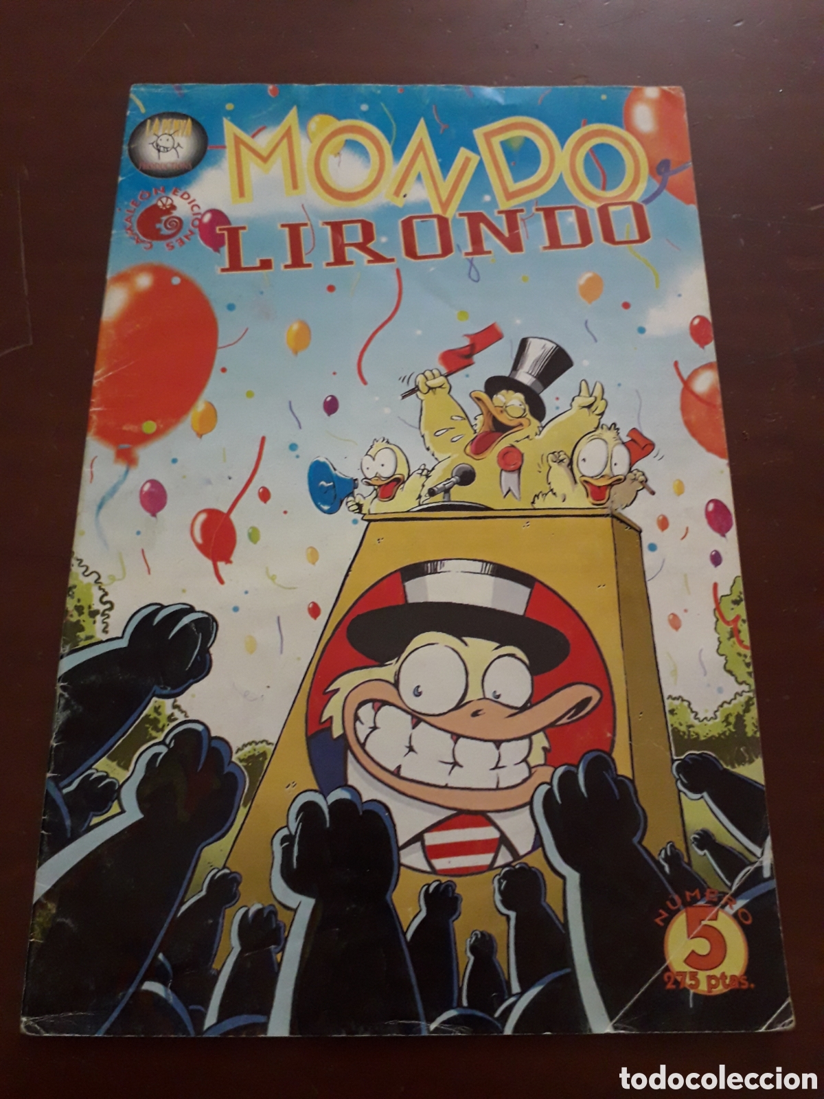 C&oacute;mics: MONDO LIRONDO N&Uacute;MERO 5