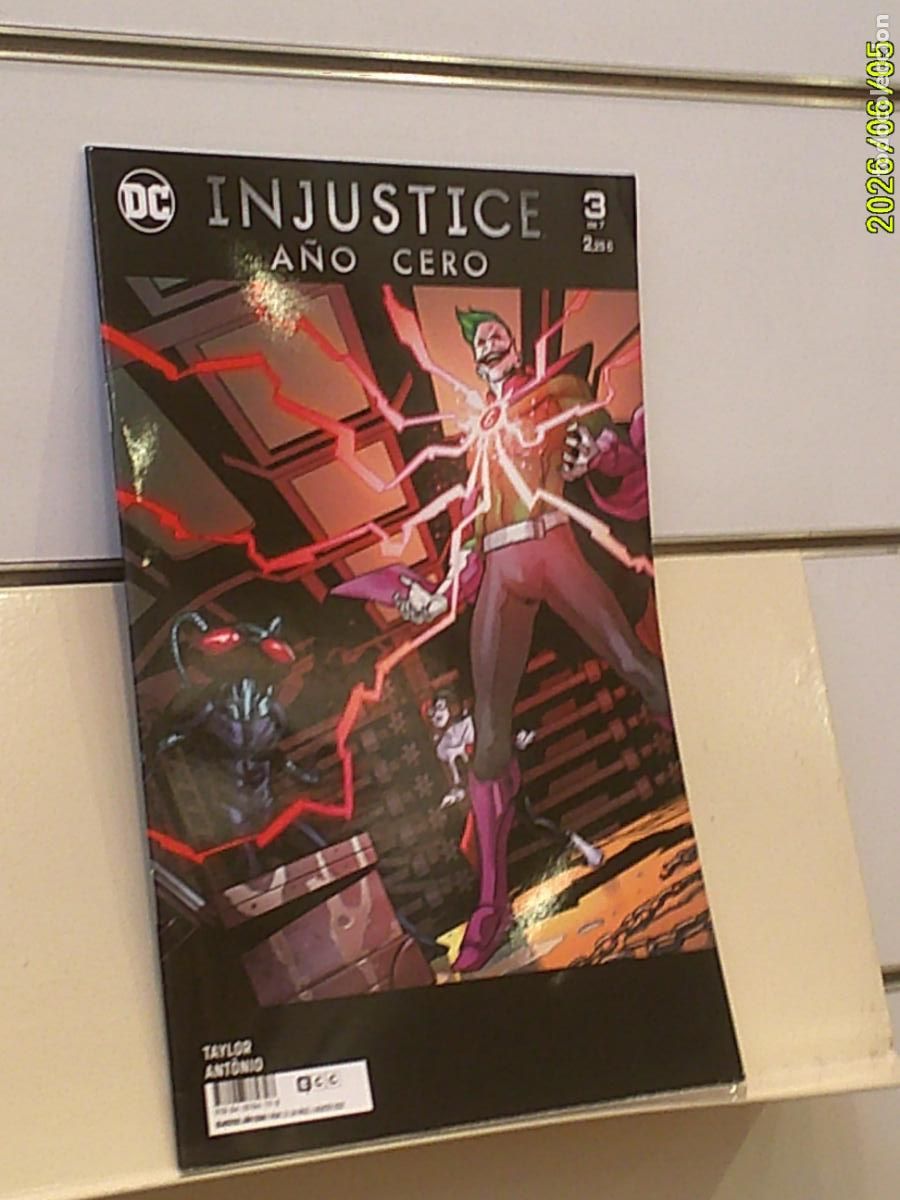 C&oacute;mics: INJUSTICE A&Ntilde;O CERO N&ordm; 3 DE 7 AGOSTO 2021 DC - ECC OFERTA