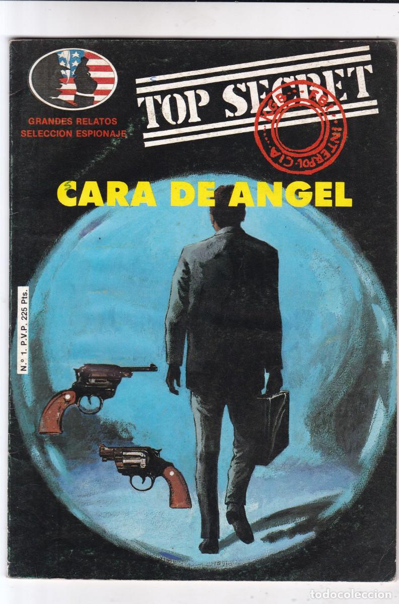 C&oacute;mics: TOP SECRET - CARA DE ANGEL N&ordm; 1 - BS EDITORIAL 1987