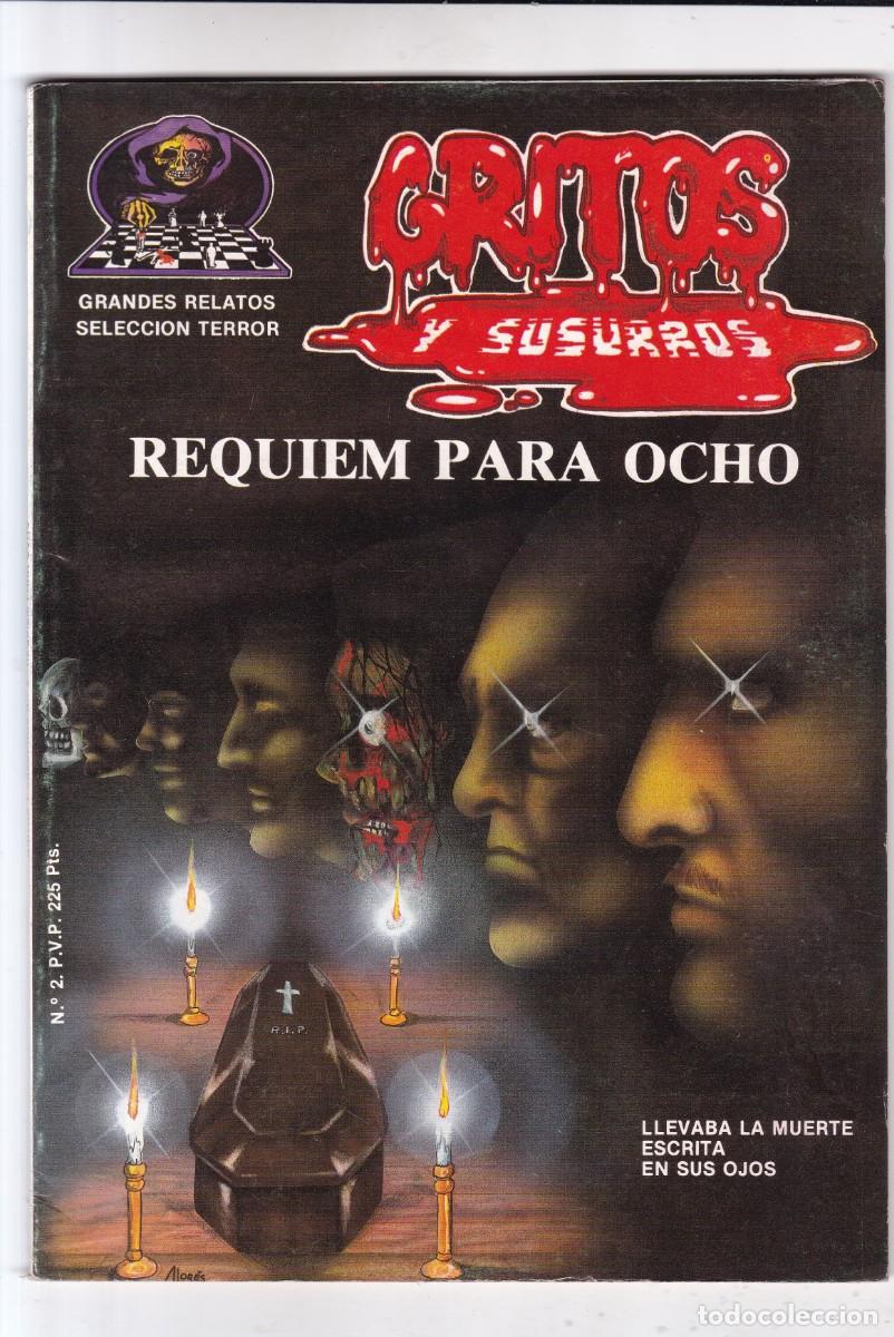 C&oacute;mics: GRITOS Y SUSURROS - REQUIEM PARA OCHO - BS EDITORIAL N&ordm; 2 / 1987