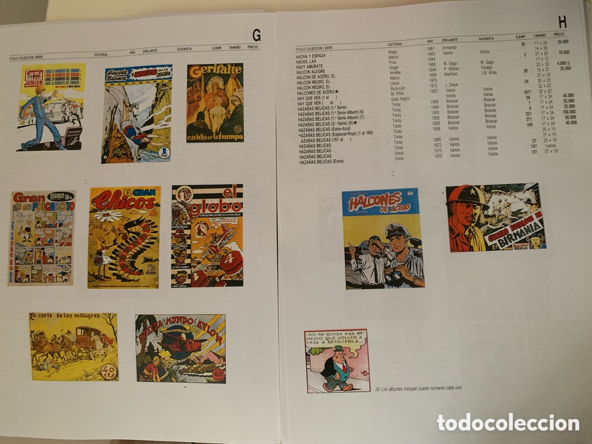 C&oacute;mics: Catalogo Tebeos y Comics de 1865 a 1980 Faccimil - Foto 3
