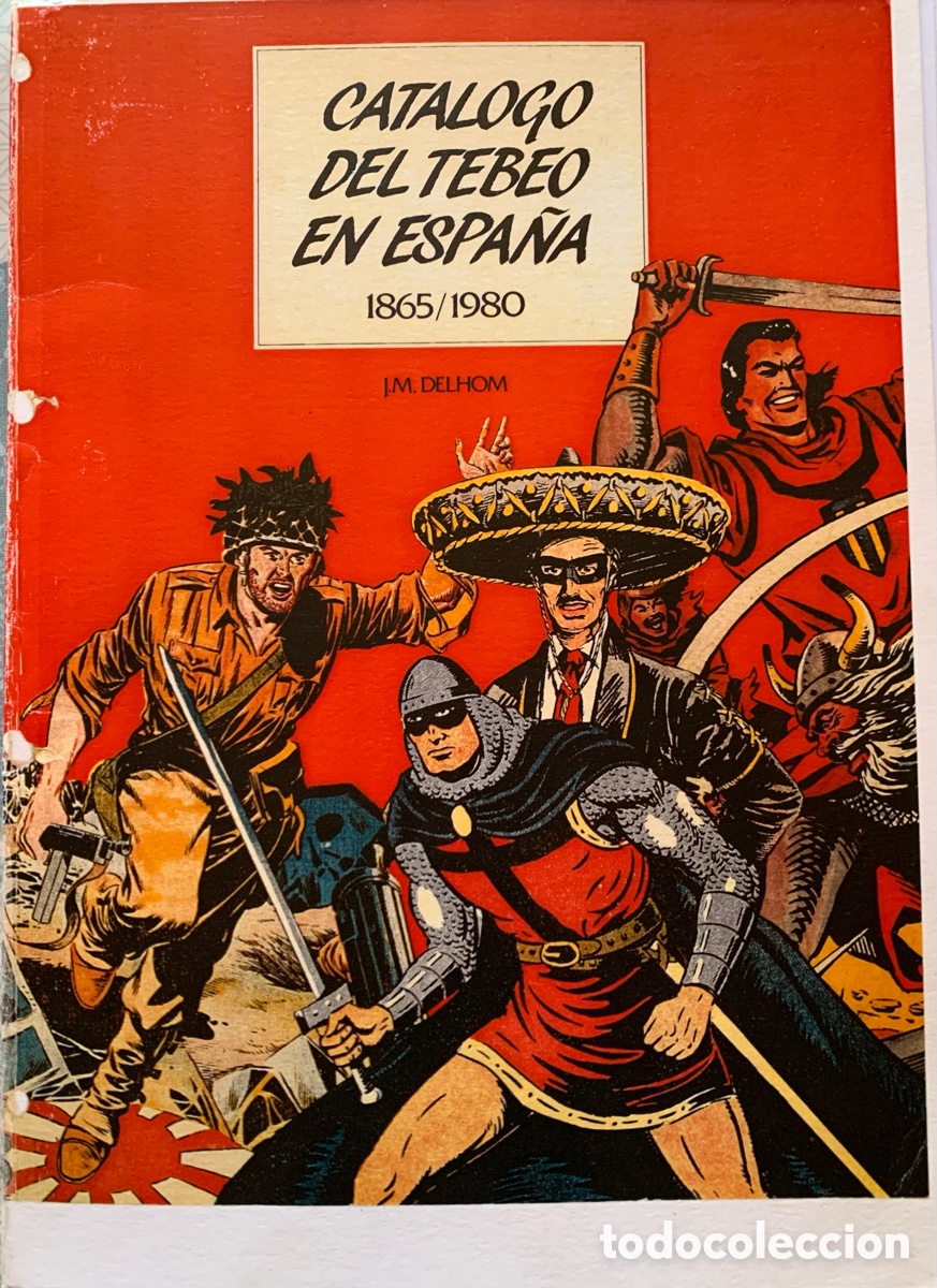 C&oacute;mics: Catalogo Tebeos y Comics de 1865 a 1980 Faccimil