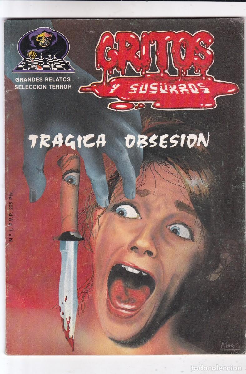 C&oacute;mics: GRITOS Y SUSURROS - TR&Aacute;GICA OBSESI&Oacute;N - BS EDITORIAL N&ordm; 1 / 1987