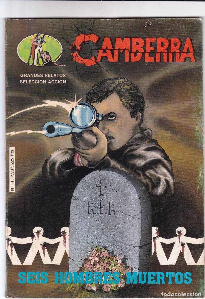 C&oacute;mics: CAMBERRA - N&ordm; 1 - SEIS HOMBRES MUERTOS - BS EDITORIAL 1987