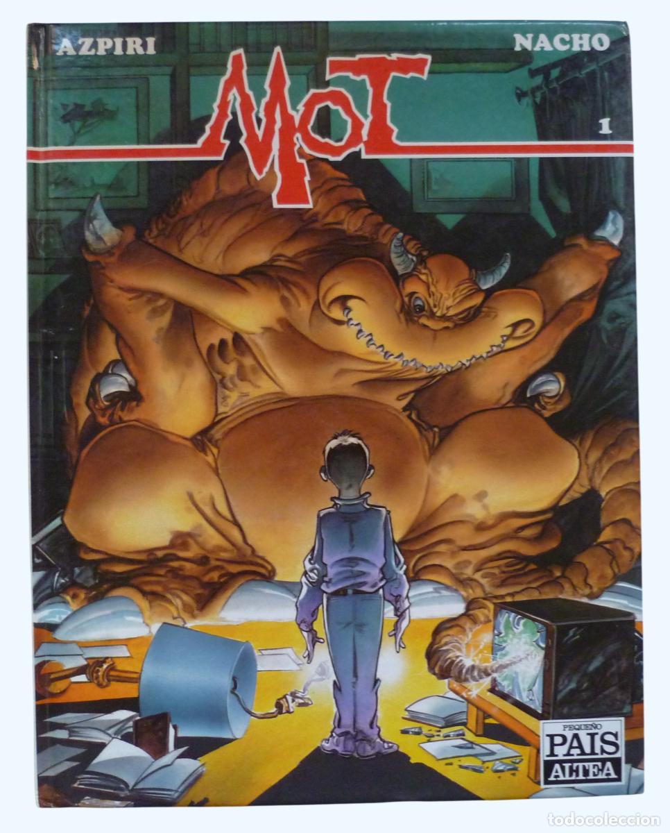 C&oacute;mics: Comic MOT N&ordm; 1 Nacho Azpiri Edit. El Pa&iacute;s 1989 Tapa dura
