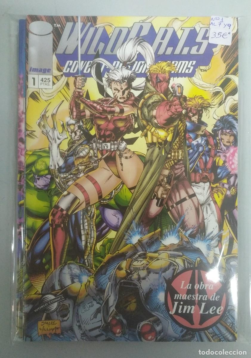 C&oacute;mics: COMIC LOTE WILD CATS COVERT ACTION TEAMS (DEL 1 AL 7 Y NUMERO 9) - 8 NUMEROS