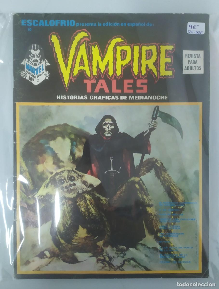 C&oacute;mics: COMIC VAMPIRE TALES NUMERO 2 - PAGINA CENTRAL DESPRENDIDA