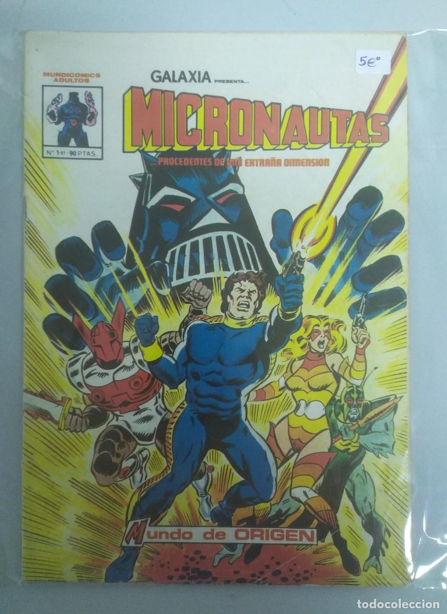 C&oacute;mics: COMIC MICRONAUTAS MUNDO DE ORIGEN
