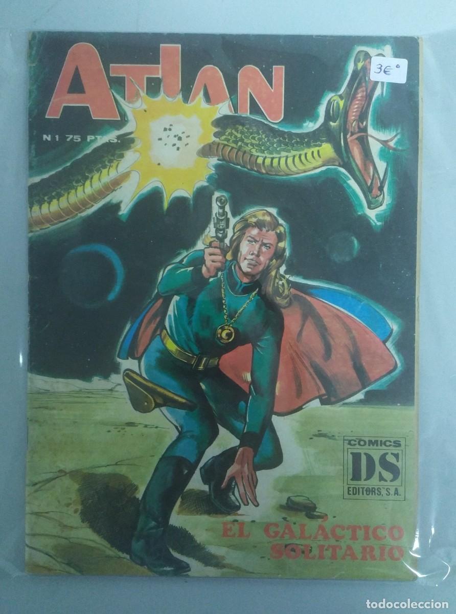 C&oacute;mics: COMIC ATLAN NUMERO 1 EL GALACTIVO SOLITARIO