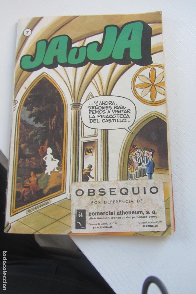 C&oacute;mics: JAUJA N&ordm; 7.EDICIONES DRUIDA,A&Ntilde;O 1982. VAZQUEZ arx107