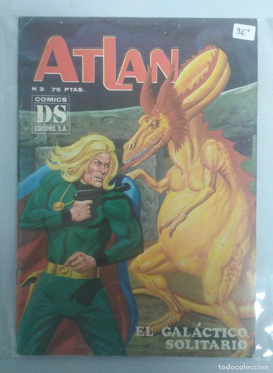 C&oacute;mics: COMIC ATLAN NUMERO 3 EL GALACTIVO SOLITARIO