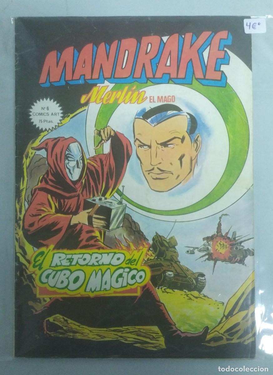 C&oacute;mics: COMIC MANDRAKE MERLIN EL MAGO - EL RETORNO DEL CUBO MAGICO