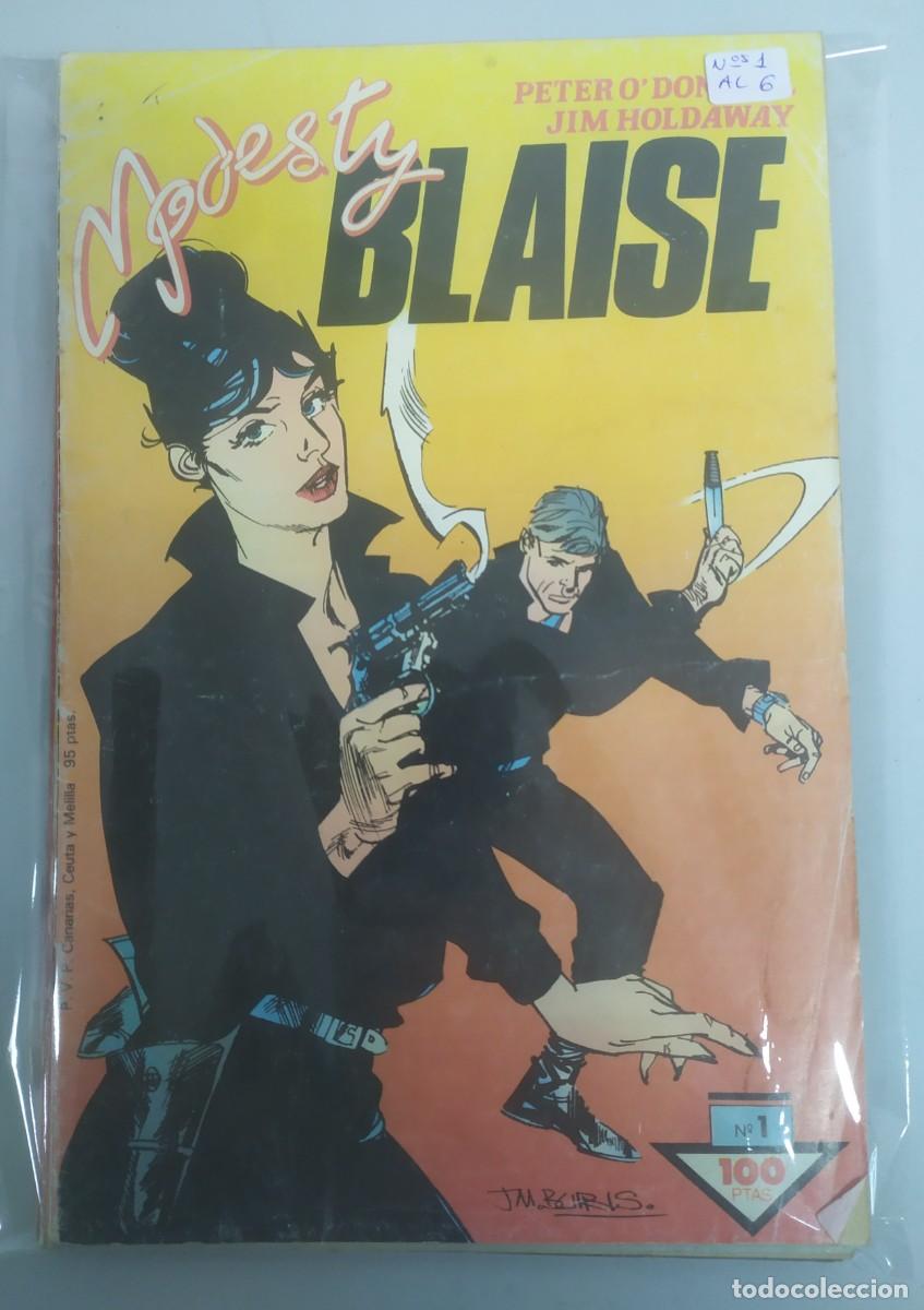 C&oacute;mics: COMIC LOTE MODESTY BLAISE (NUMEROS 1 AL 6) - Foto 1