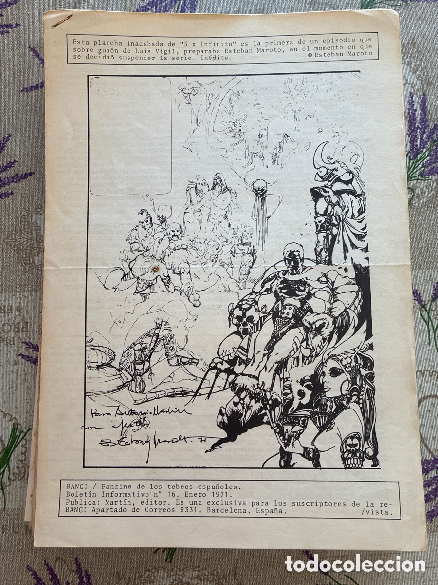 C&oacute;mics: Bolet&iacute;n informativo &iexcl;BANG!