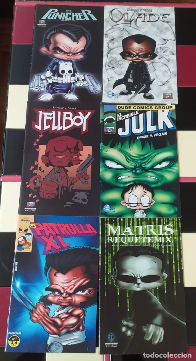 C&oacute;mics: Lote de 6 comics de Enrique V.Vegas. Dudeverso