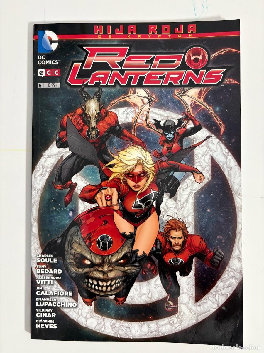 C&oacute;mics: Red Lanterns n&ordm; 6 Hija Roja de Krypton - ECC DC Comics