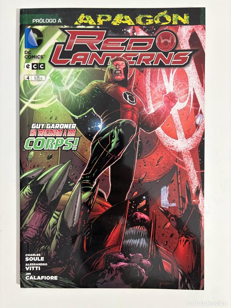 C&oacute;mics: Red Lanterns n&ordm; 4 Pr&oacute;logo a Apag&oacute;n - ECC DC Comics