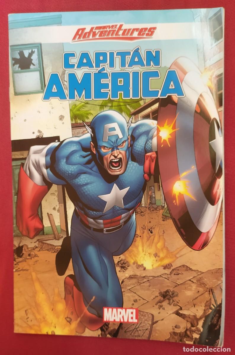 C&oacute;mics: Capitan am&eacute;rica. Marvel Adventures - Foto 1