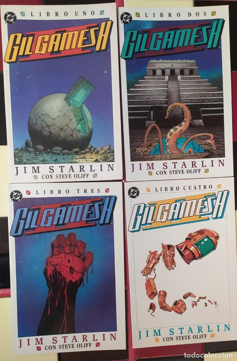 C&oacute;mics: Gilgamesh. Jim Starlin y Steve Oliff. 4 prestigios Ediciones Zinco. 1990